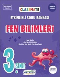 3. Sınıf Classmate Fen Bilimleri Etkinlikli Soru Bankası - 1