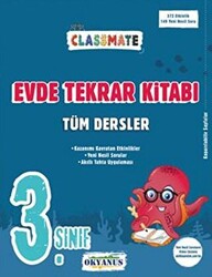 3. Sınıf Classmate Tüm Dersler Evde Tekrar Kitabı - 1