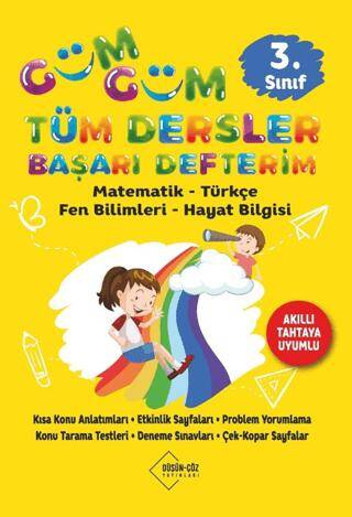 3. Sınıf Güm Güm Tüm Dersler Başarı Defterim - 1