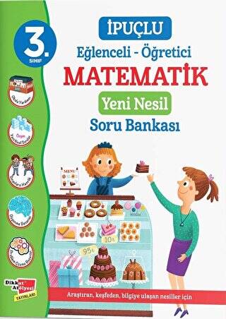 3. Sınıf İpuçlu Eğlenceli - Öğretici Matematik Yeni Nesil Soru Bankası - 1