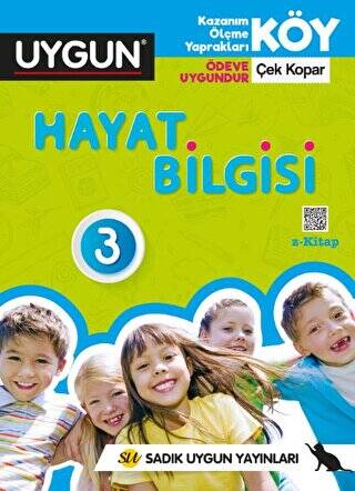 3. Sınıf KÖY Hayat Bilgisi Çek Kopar Test - 1