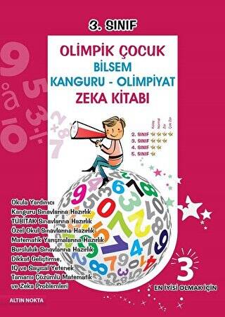 3. Sınıf Olimpik Çocuk Bilsem Kanguru - Olimpiyat Zeka Kitabı Tamamı Çözümlü - 1