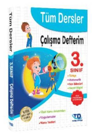 3. Sınıf Tüm Dersler Çalışma Defterim - 1