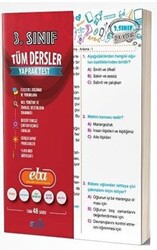 3. Sınıf Tüm Dersler EBA Yaprak Test - 1