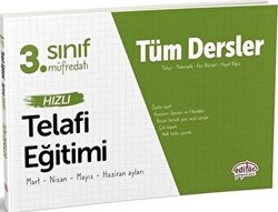 3. Sınıf Tüm Dersler Hızlı Telafi Eğitimi - 1