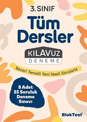 3. Sınıf Tüm Dersler Kılavuz Deneme - 1