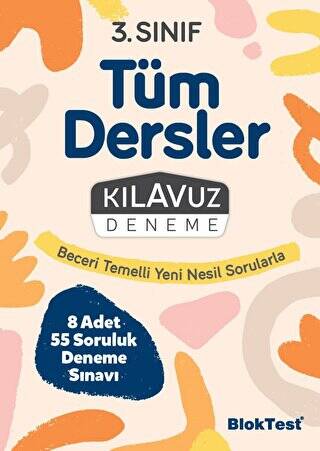 3. Sınıf Tüm Dersler Kılavuz Deneme - 1