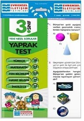 3. Sınıf Tüm Dersler Yaprak Test - 1