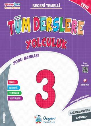 3. Sınıf Tüm Derslere Yolculuk Soru Bankası - 1