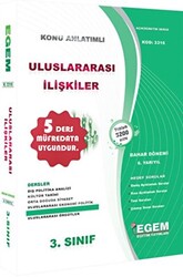 3. Sınıf Uluslararası İlişkiler Bahar Dönemi Konu Anlatımlı Soru Bankası 6. Yarıyıl - 1