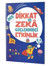 365 Zeka Geliştirici Aktivite Kitapları Lacivert - 1