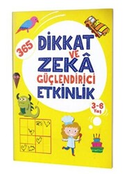 365 Zeka Geliştirici Aktivite Sarı Kitap - 1