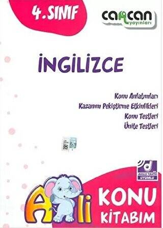 4. Sınıf İngilizce Konu Kitabı - 1