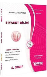 4. Sınıf 7. Yarıyıl Siyaset Bilimi Konu Anlatımlı Soru Bankası Kod 460 - 1