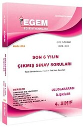 4. Sınıf 7. Yarıyıl Sosyoloji Çıkmış Sınav Soruları 2012-2018 Güz Dönemi - 1