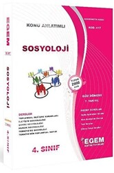 4. Sınıf 7. Yarıyıl Sosyoloji Hedef Sorular Kod 417 - 1