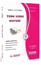 4. Sınıf 7. Yarıyıl Türk Vergi Sistemi Hedef Sorular Kod 451 - 1