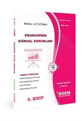 4. Sınıf 8. Yarıyıl Konu Anlatımlı Ekonominin Güncel Sorunları - Kod 4461 - 1