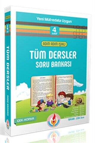 4. Sınıf Adım Adım Işıklı Tüm Dersler Soru Bankası - 1