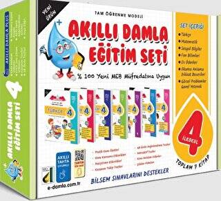 4. Sınıf - Akıllı Damla Eğitim Seti 2019 - 1