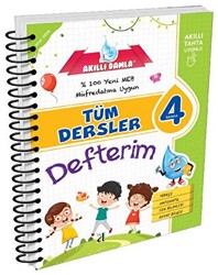 4. Sınıf Akıllı Damla Tüm Dersler Defterim - 1