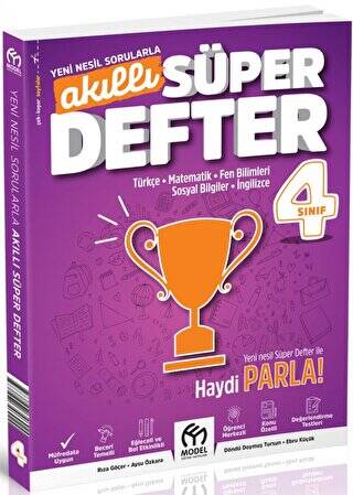 4. Sınıf Akıllı Süper Defter Tüm Dersler - 1