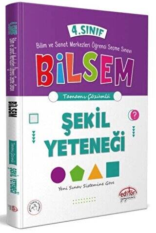 4. Sınıf Bilsem Hazırlık Şekil Yeteneği Tamamı Çözümlü - 1