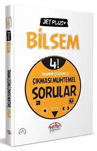 4. Sınıf Bilsem Jet Plus+ Tamamı Çözümlü Çıkması Muhtemel Sorular - - 1