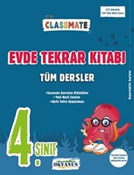 4. Sınıf Classmate Tüm Dersler Evde Tekrar Kitabı - 1