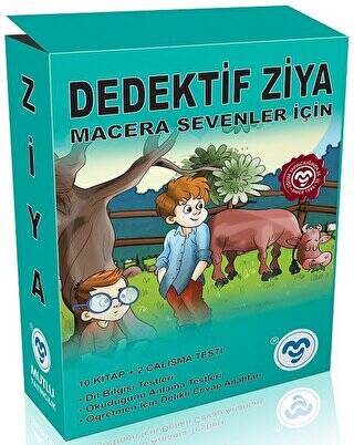 4. Sınıf Dedektif Ziya Hikaye Seti 10 Kitap - 2 Çalışma Testi - 1