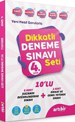 4. Sınıf Dikkatli Deneme Seti - 1