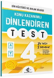 4. Sınıf Din Kültürü ve Ahlak Bilgisi Dinlendiren Test Eker - 1