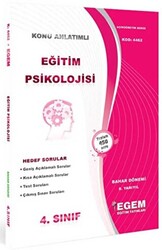 4. Sınıf Eğitim Psikolojisi Bahar Dönemi Konu Anlatımlı Soru Bankası 8. Yarıyıl 4462 - 1