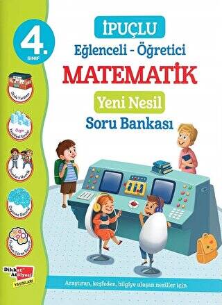 4. Sınıf Eğlenceli - Öğretici İpuçlu Matematik Yeni Nesil Soru Bankası - 1