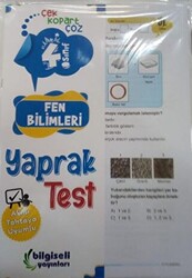 4. Sınıf Fen Bilimleri Yaprak Test - 1