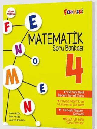 4. Sınıf Matematik Fenomen Soru Bankası - 1