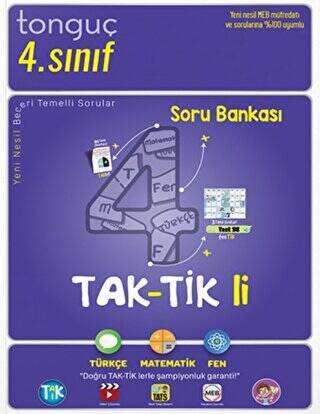 4. Sınıf Taktikli Soru Bankası - 1