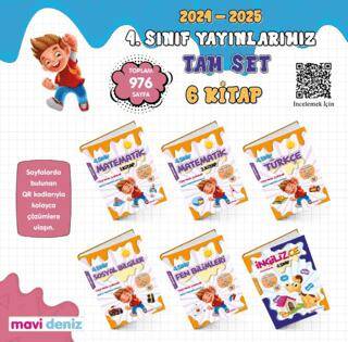 4. Sınıf Tam Set 6 Kitap - 1