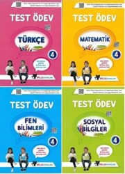 4. Sınıf Test Ödev Seti 4 Kitap - 1