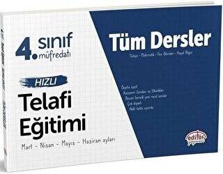 4. Sınıf Tüm Dersler Hızlı Telafi Eğitimi - 1