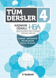 4. Sınıf Tüm Dersler Kazanım Odaklı HBA - 1