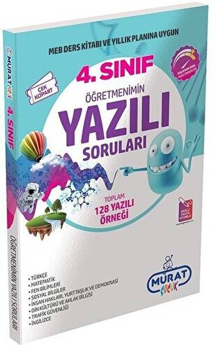 4. Sınıf Tüm Dersler Öğretmenimin Yazılı Soruları - 1