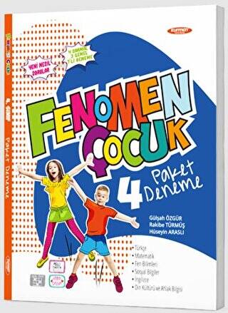 4. Sınıf Tüm Dersler Paket Deneme 7 Deneme Fenomen Çocuk - 1