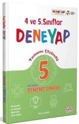 4 - 5. Sınıf Deneyap Tamamı Çözümlü 5 Deneme Sınavı - 1