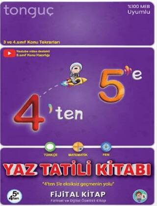 2025 4`ten 5`e Hazırlık Kitabı - 1