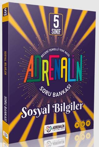 5. Sınıf Adrenalin Sosyal Bilgiler Soru Bankası - 1