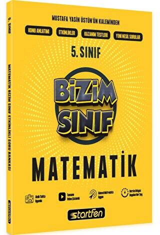 5. Sınıf Bizim Sınıf Matematik Etkinlikli Soru Bankası - 1