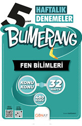 5. Sınıf Bumerang 32 Haftalık Fen Bilimleri Denemeleri - 1