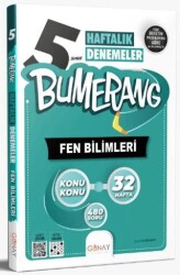 5. Sınıf Bumerang 32 Haftalık Fen Bilimleri Denemeleri - 1