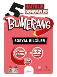 5. Sınıf Bumerang 32 Haftalık Sosyal Bilgiler Denemeleri - 1